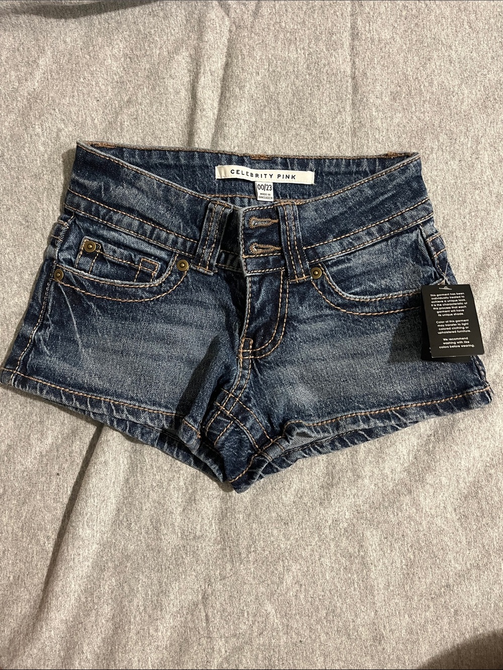 Celebrity Pink Micro Denim Jean Shorts size 00